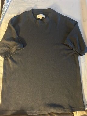 American Vintage Charcoal Gray Short-Sleeve Knit Tee